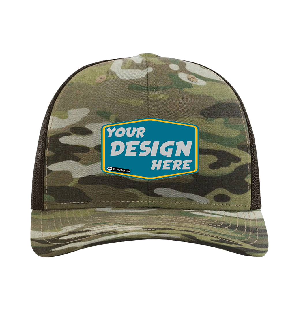 RICHARDSON Custom Unisex Tactical Trucker Cap-862